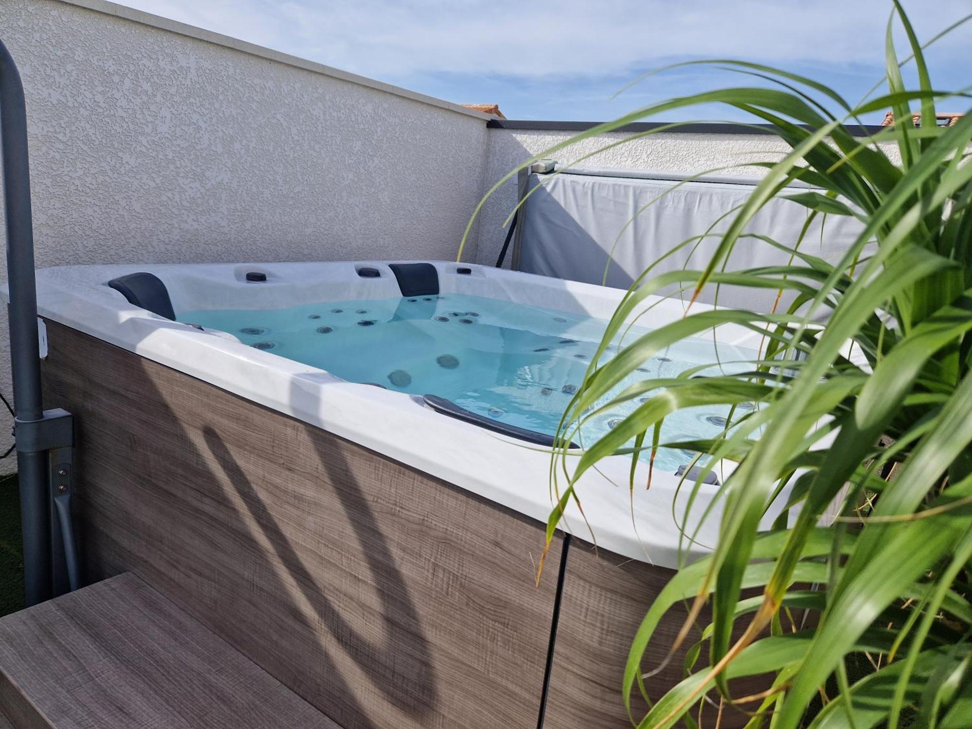 Maison Recente 4* Proche Plage Avec Spa Privatif Longeville-sur-Mer Exterior foto